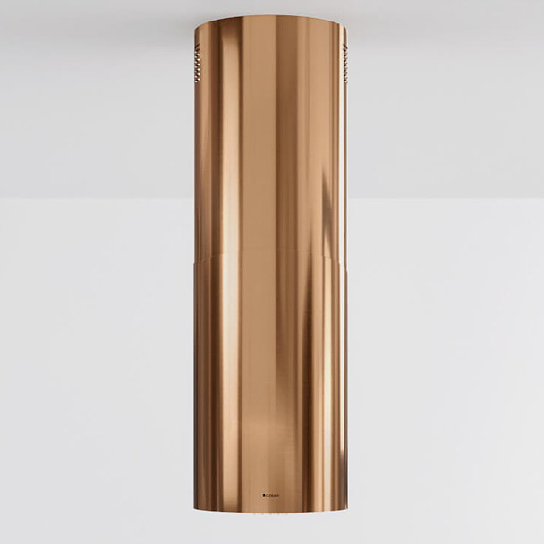 Globalo Design Lobelio Isola okap kuchenny 39 cm wyspowy złoty LOBELIO_ISOLA_39_1_CARMEL_GOLD - Wysyłka w 24h