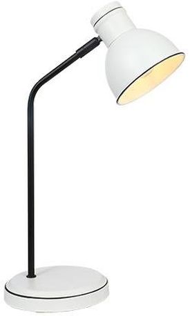 Candellux Zumba lampa biurkowa 1x40W biały/czarny 41-72078
