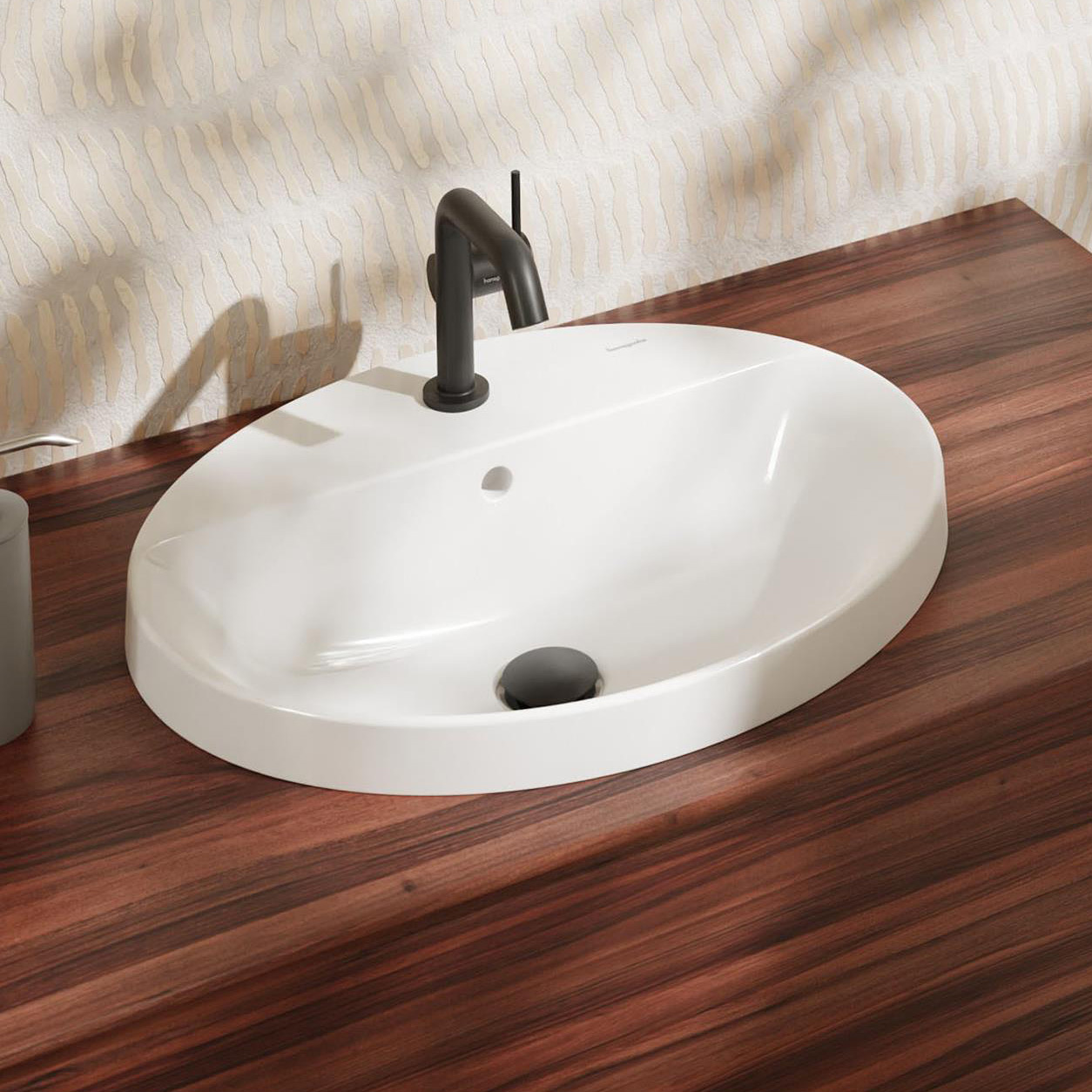 Hansgrohe Xuniva D umywalka 55x45 cm wpuszczana w blat SmartClean biały 61060450
