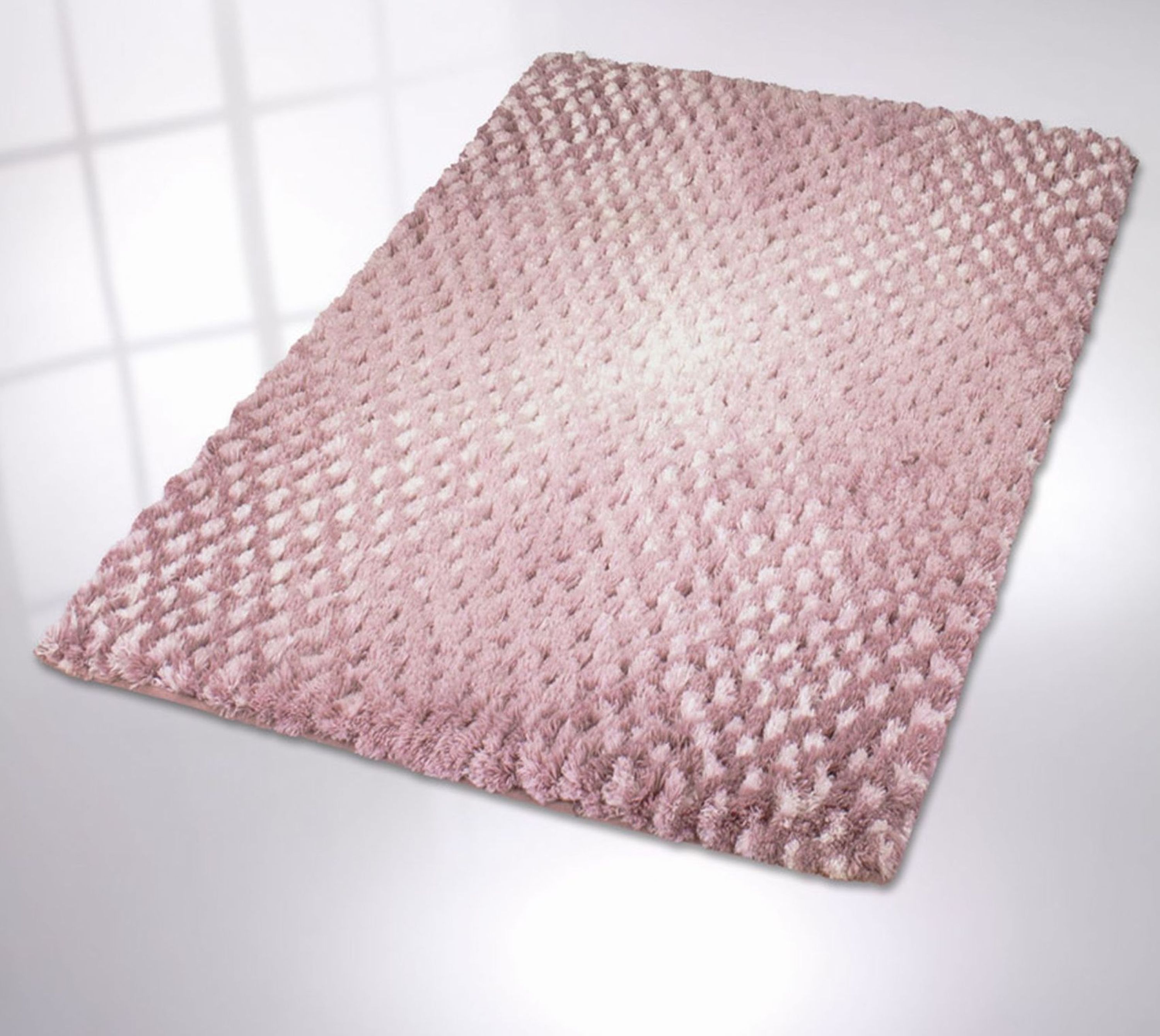 Kleine Wolke Cory dywanik łazienkowy 100x60 cm prostokątny różowy Old Rose 9121407360
