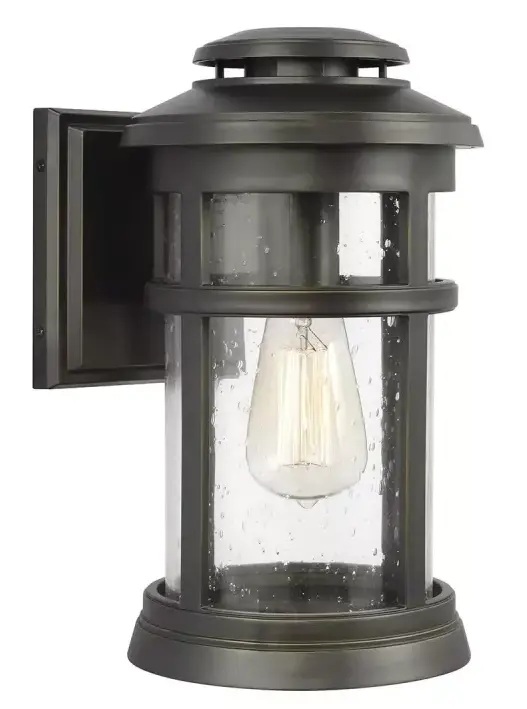 Elstead Lighting Newport kinkiet zewnętrzny 1x60 W czarny FE-NEWPORT-M-ANBZ