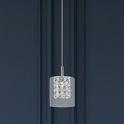 Rabalux Duchess lampa wisząca 1x40W chrom/przezroczysty 3114