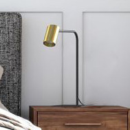 Nowodvorski Lighting Mono lampa biurkowa 1x10W LED mosiądz/czarna 7710