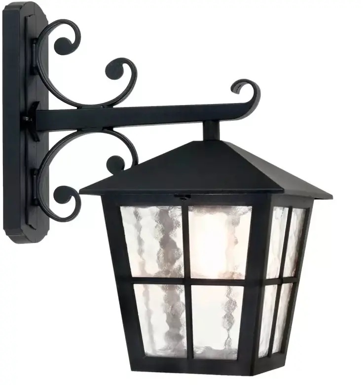 Elstead Lighting Canterbury kinkiet zewnętrzny 1x60 W czarny BL52M-BLACK