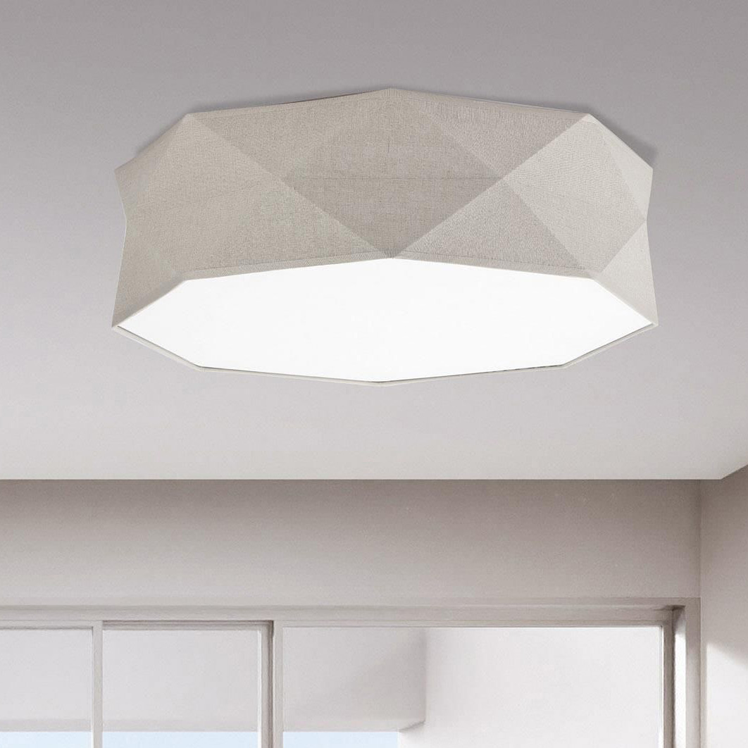 TK Lighting Kantoor plafon 4x15W beżowy/biały 6195 - Wysyłka w 24h