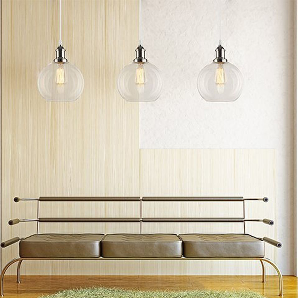 Altavola Design New York Loft lampa wisząca 1x40W chrom/przezroczysty LA035/P_chrom