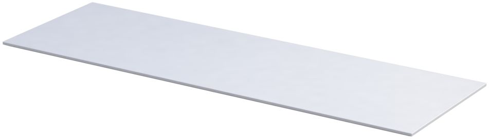 Oristo Uni blat 140 cm naszafkowy biały połysk OR00-BU-140-1