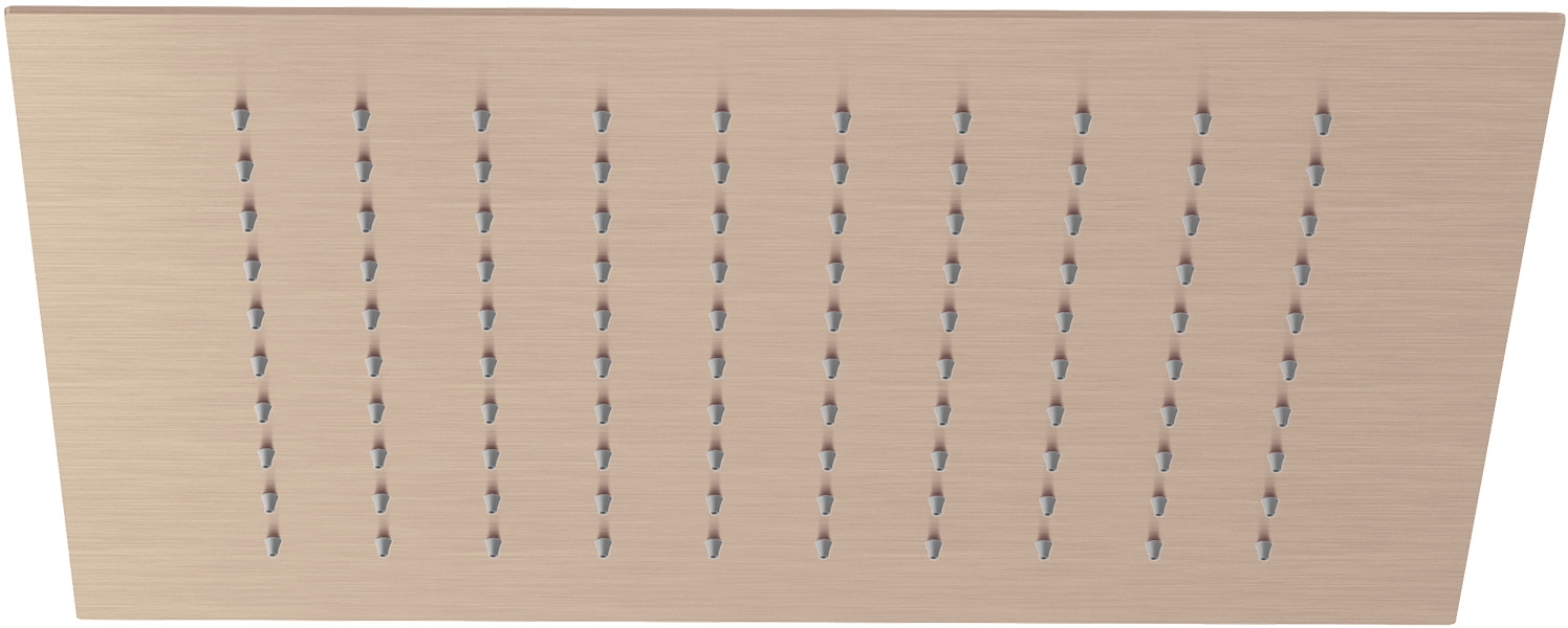 Kludi Asana deszczownica 34x34 cm kwadratowa brązowy szczotkowany 69400N1-00