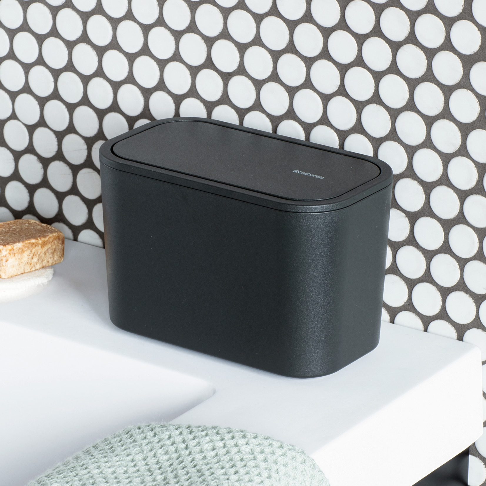 Brabantia MindSet mini kosz na śmieci pojemnik na odpadki grafit 303364 - Wysyłka w 24h