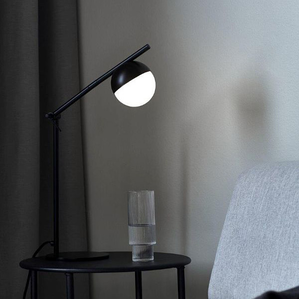 Nordlux Contina lampa stołowa 1x5W czarna 2010985003