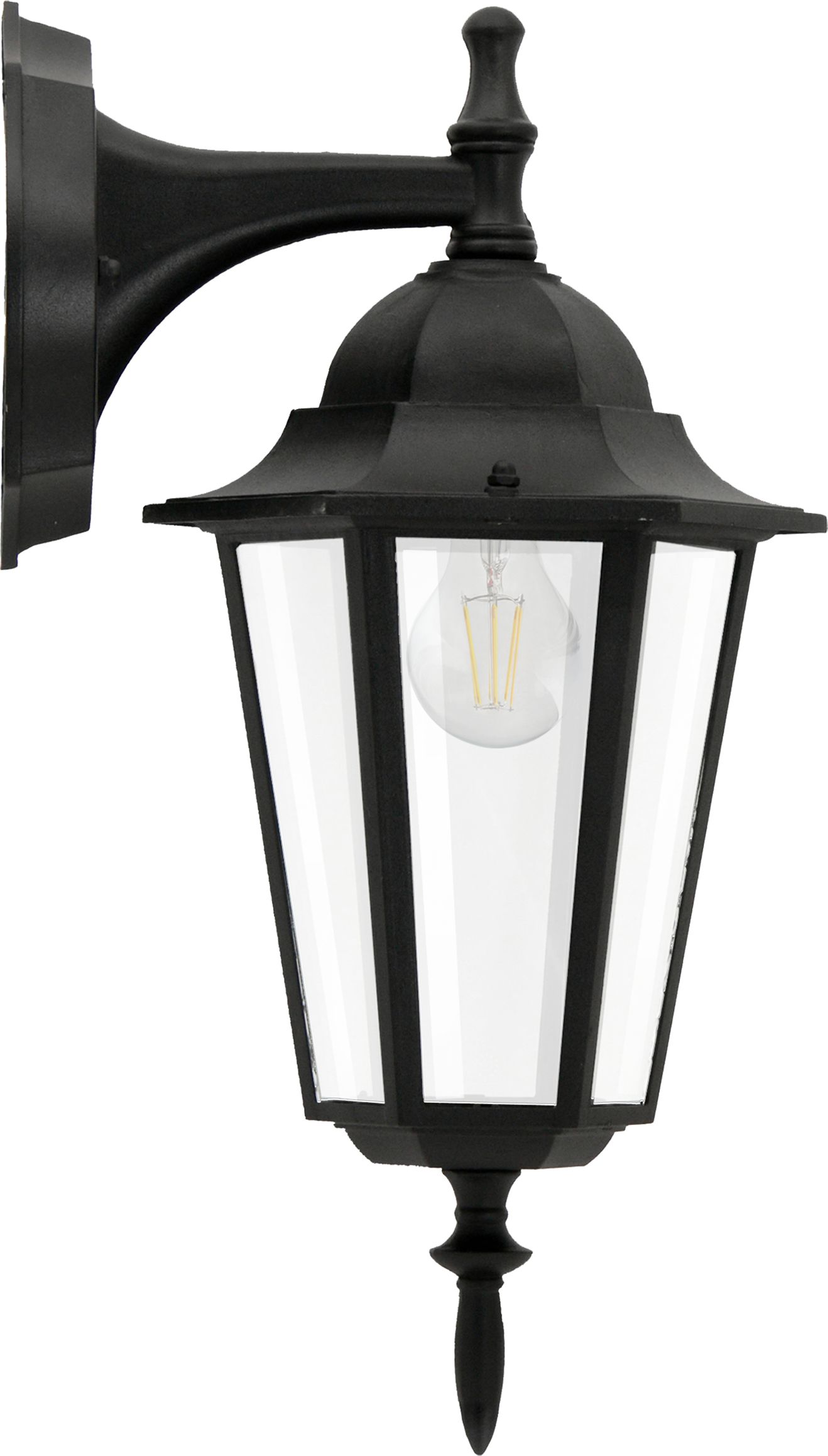 Goldlux Liguria kinkiet zewnętrzny 1x20 W czarny 201935 - Wysyłka w 24h