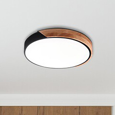 Rabalux Maple plafon 1x24W LED biały/czarny mat 3528