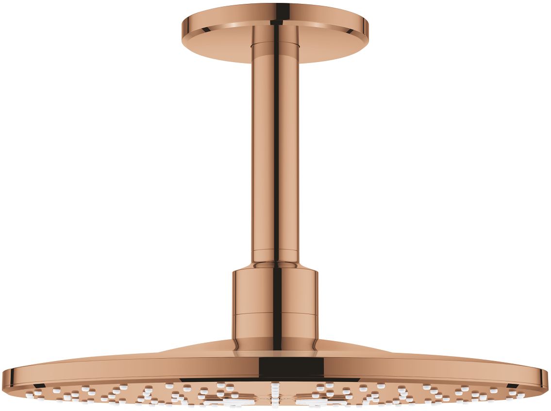Grohe Rainshower 310 SmartActive deszczownica 31 cm okrągła z ramieniem sufitowym warm sunset 26477DA0