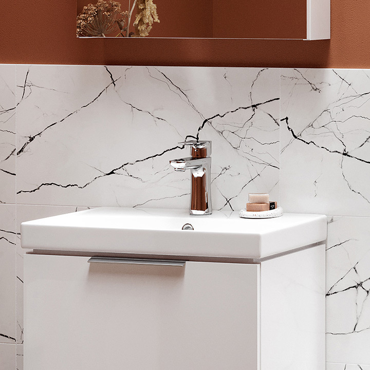 Cersanit City blat 150x45 cm biały S584-048