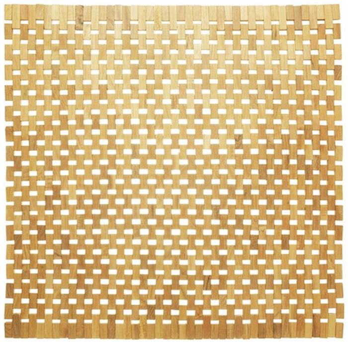 Sealskin Woodblock dywanik łazienkowy 60x60 cm drewno teak 293326674
