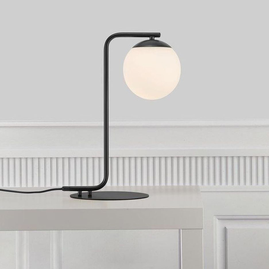 Nordlux Grant lampa stołowa 1x40W czarna 46635003