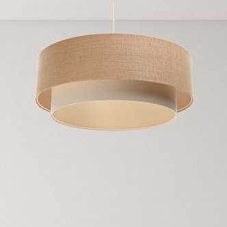 BPS Koncept Boho lampa wisząca 1x60 W kremowa-beżowa 061-090-50