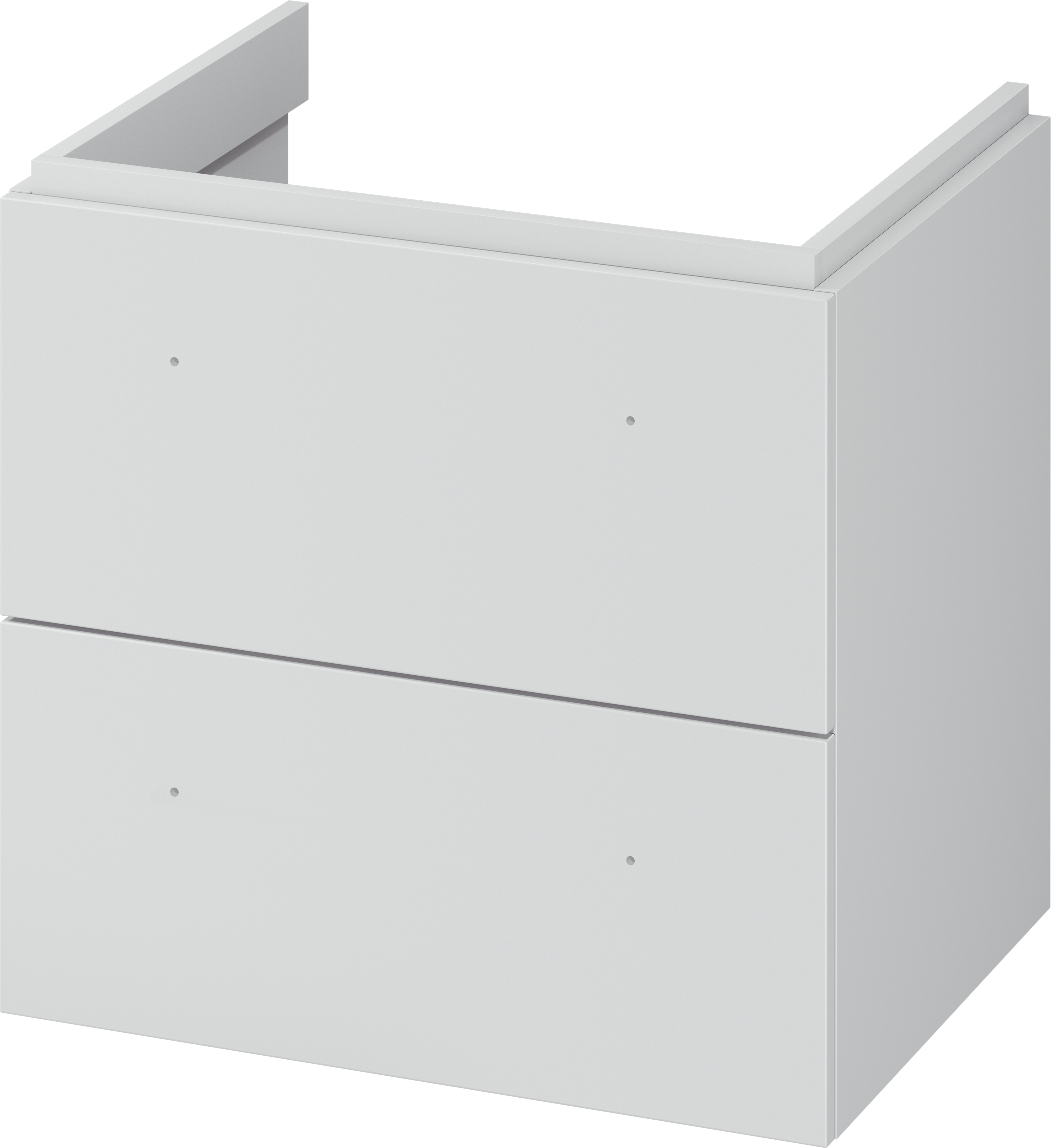 Cersanit Larga szafka 59,4x44,4x57,2 cm podumywalkowa wisząca szara S932-072 - Wysyłka w 24h