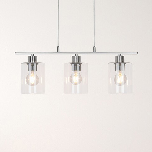 Rabalux Miroslaw lampa wisząca 3x40W przezroczysty/chrom 3580