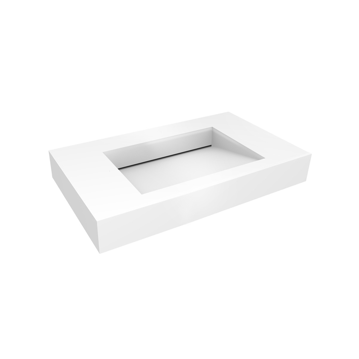 Oltens Stila umywalka 100x45 cm ścienna LavaForm biały połysk 40003000 - Wysyłka w 24h