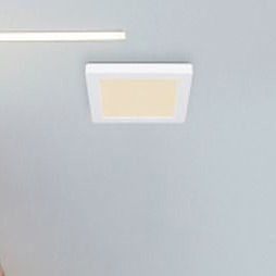 Globo Lighting Lasse plafon 1x12W LED biały/biały opalizowany 12380-12W