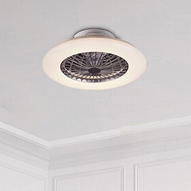 Rabalux Dalfon plafon 1x30W LED z wentylatorem srebrny/biały 6859