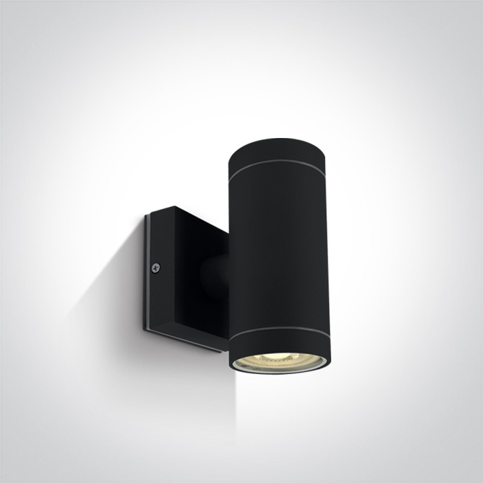 One Light Lido kinkiet zewnętrzny 2x35 W czarny 67130/B