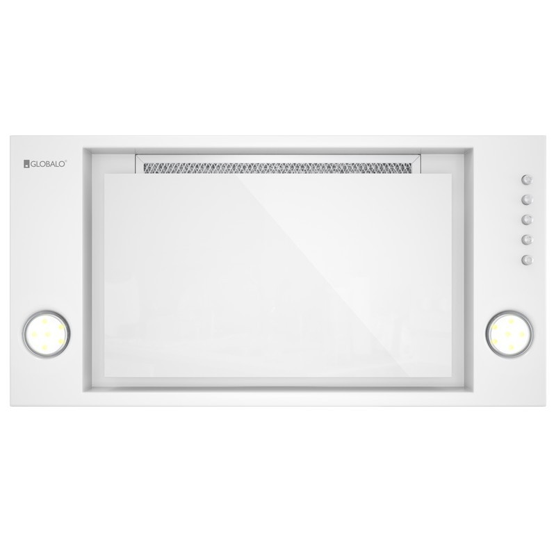 Globalo Design Desolero okap kuchenny 60 cm podszafkowy biały DESOLERO_60_3_WHITE