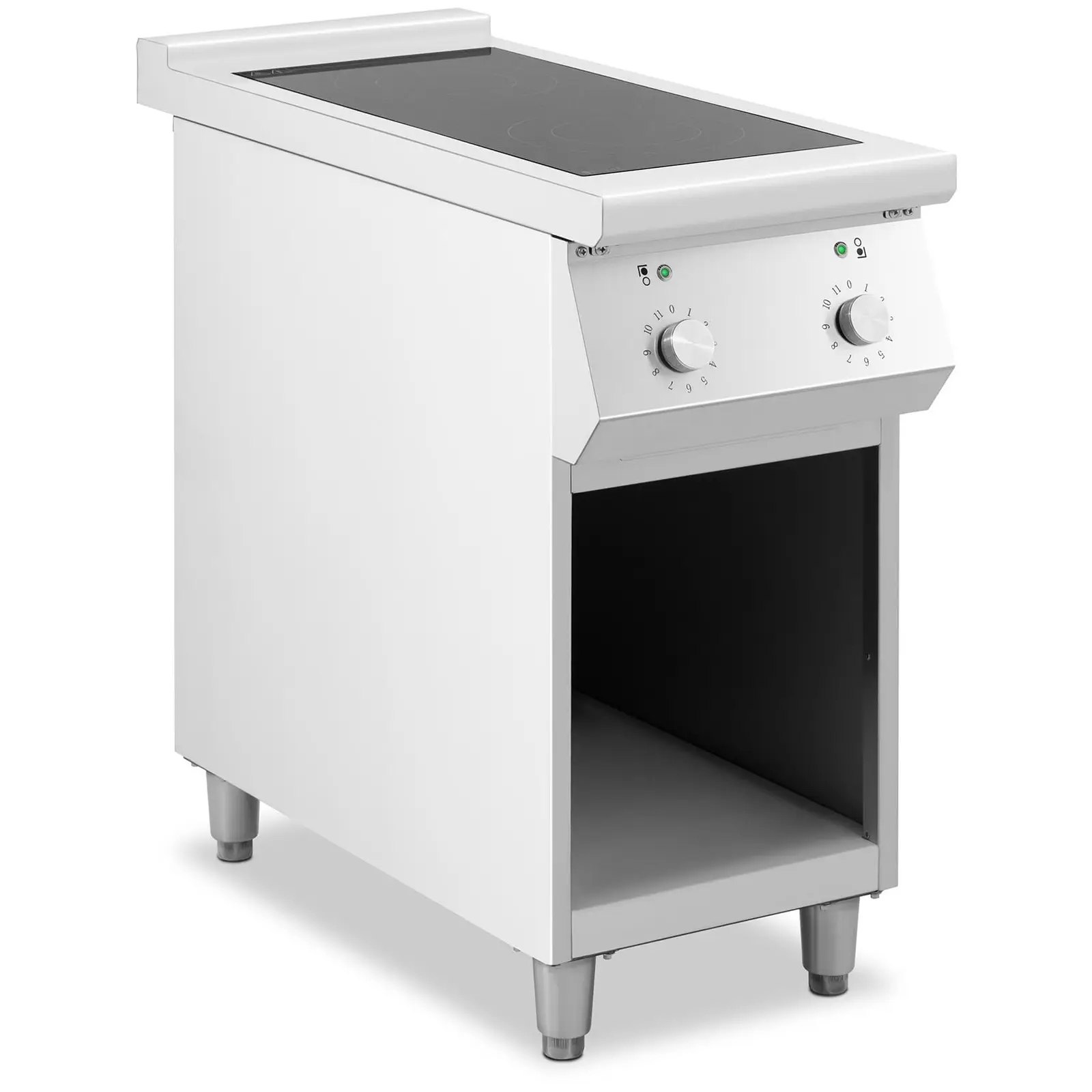 Wolnostojąca kuchenka indukcyjna 8,5 kW, siła, szafka | 10012788