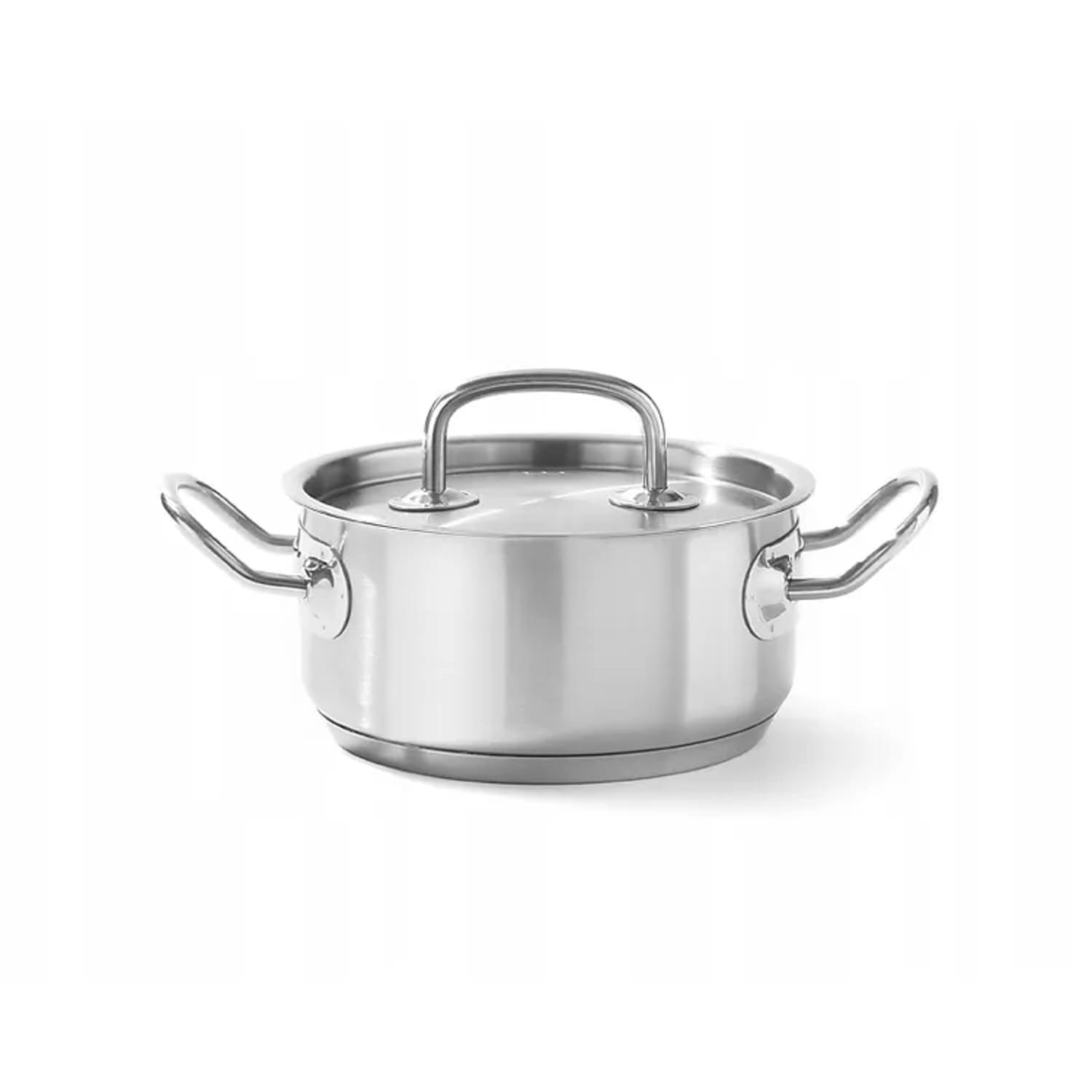 Garnek ze stali nierdzewnej z pokrywą, śr. 16cm, 1,5L