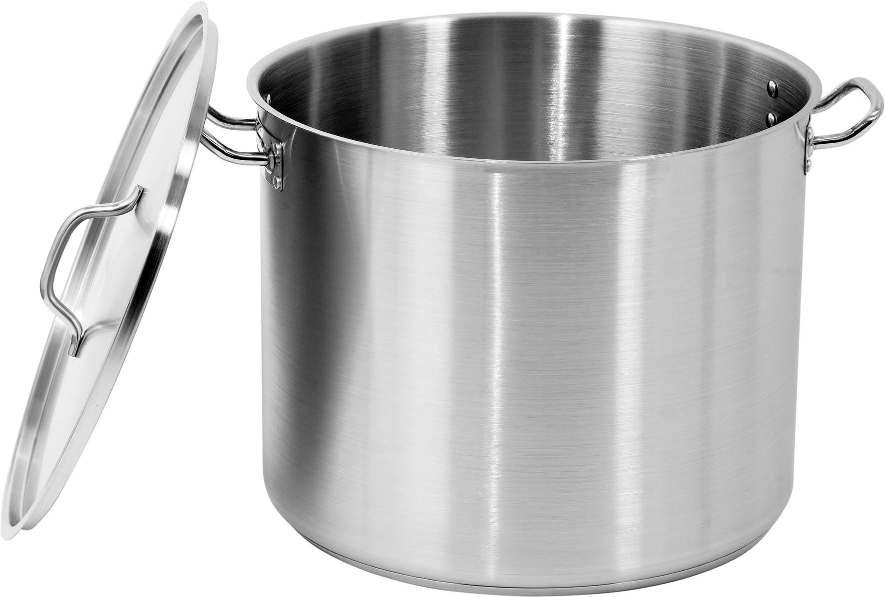 Garnek ze stali nierdzewnej śr. 45cm 57,3L + pokrywa
