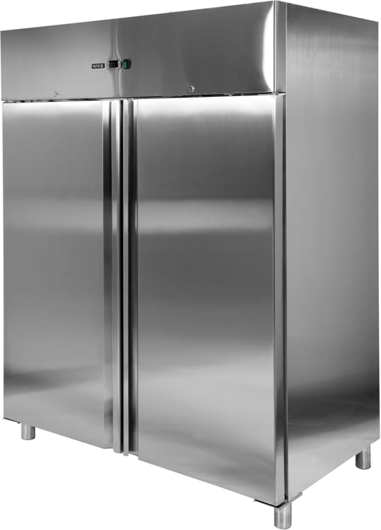 Dwudrzwiowa szafa chłodnicza z chłodzeniem wymuszonym 1200L GN 2/1 YATO