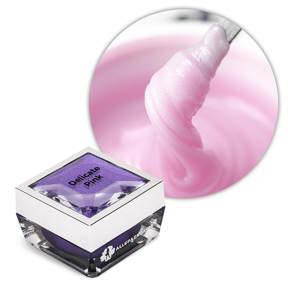 Acrylgel akrylożel budujący Allepaznokcie HEMA/Di-HEMA Free Delicate Pink 15g