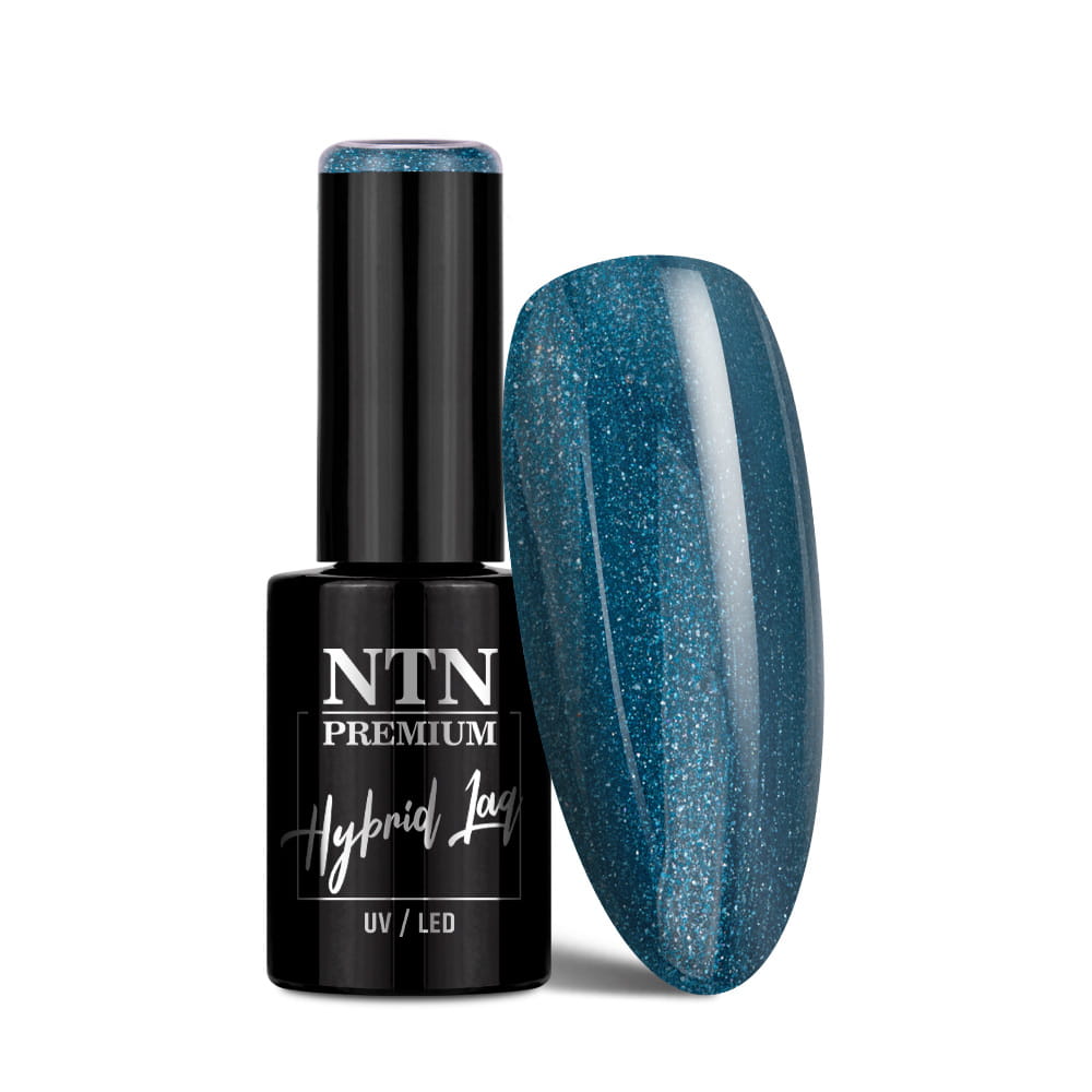 Lakier hybrydowy LED/UV Gel Polish Blues Nr 504 Limited Edition NTN Premium 5g
