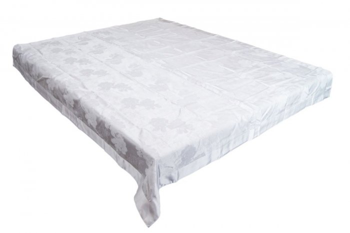 Obrus teflonowy rozmiar 40x150 wzór biały (239)