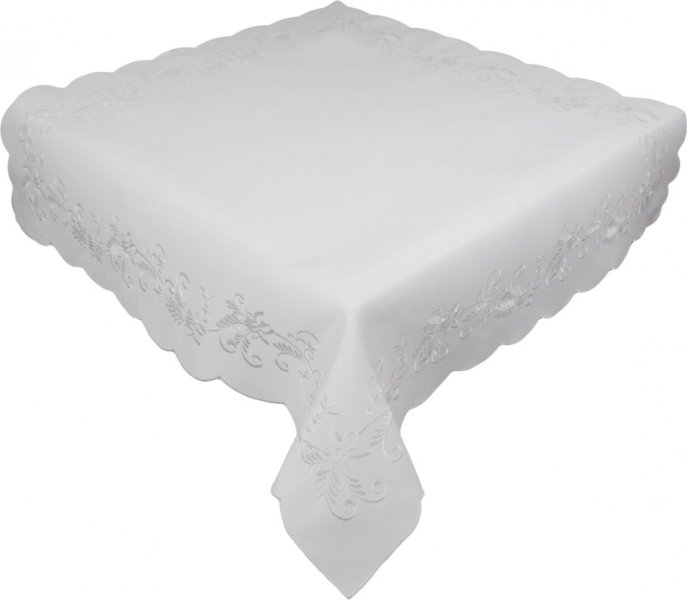 Obrus haftowany Doris 110cm koło wz. 1864