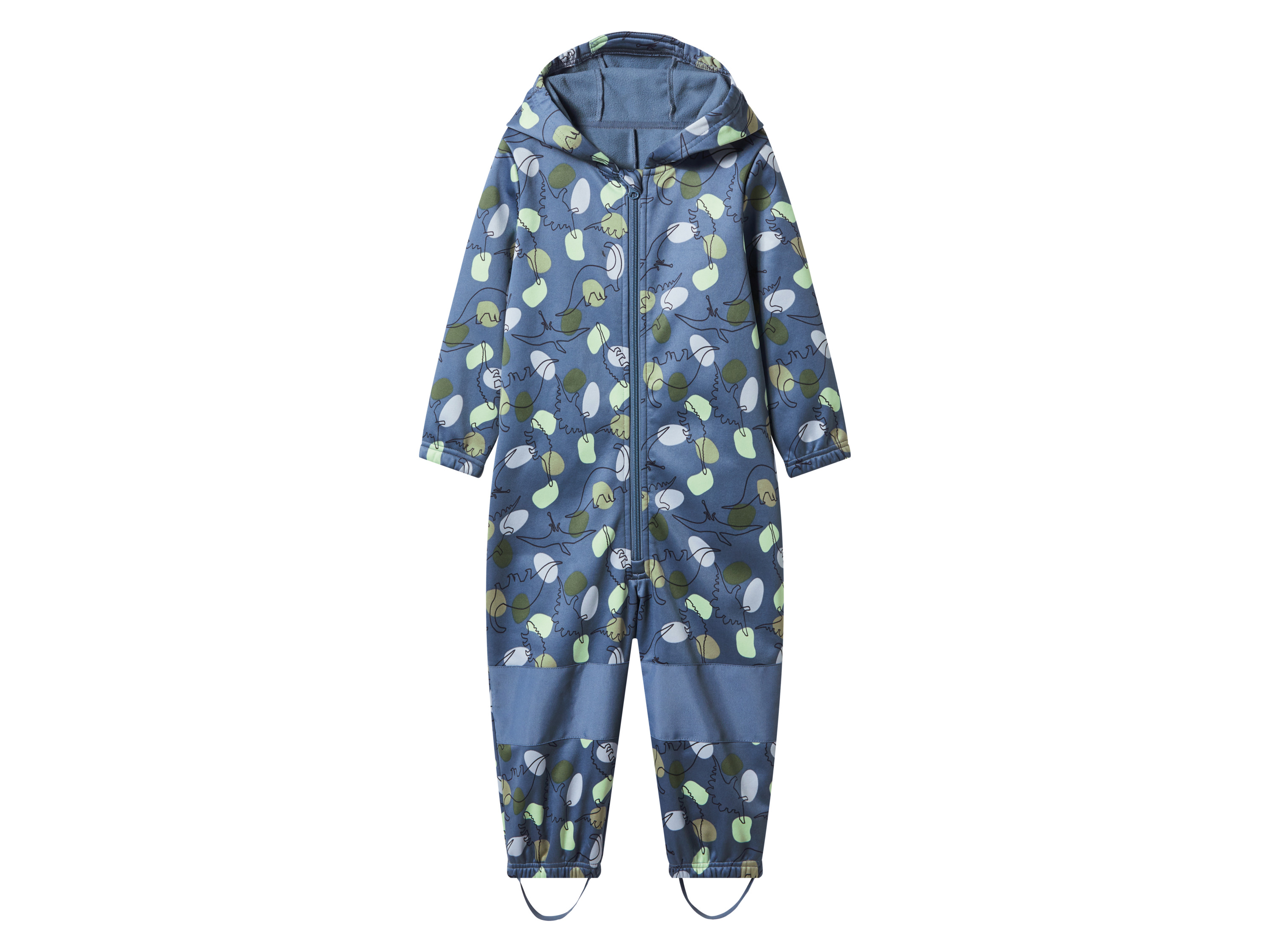 lupilu Kombinezon softshell dziecięcy Wzorzysty/niebieski, 86/92