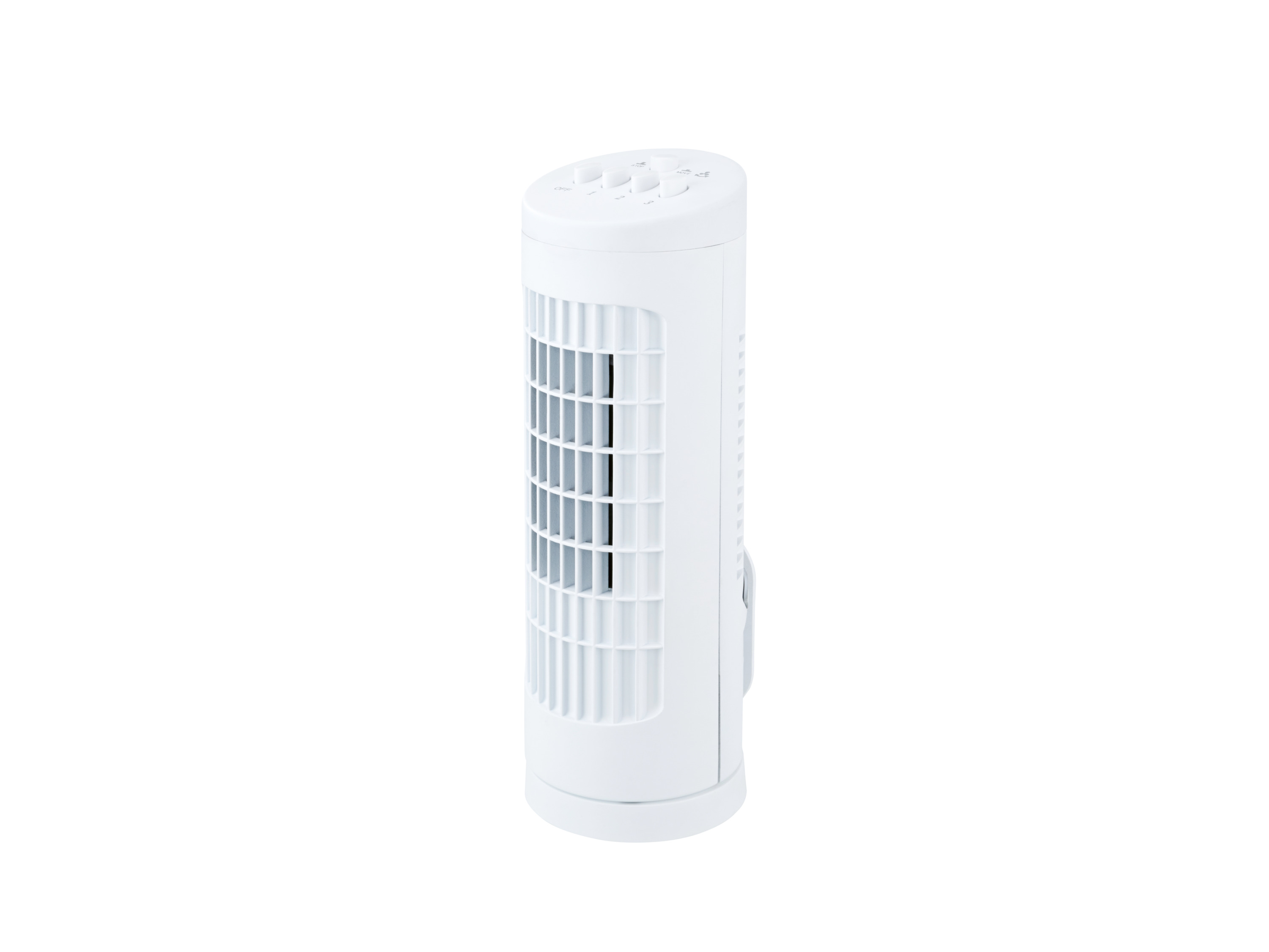 Tronic Mini wentylator kolumnowy, 30 W Biały
