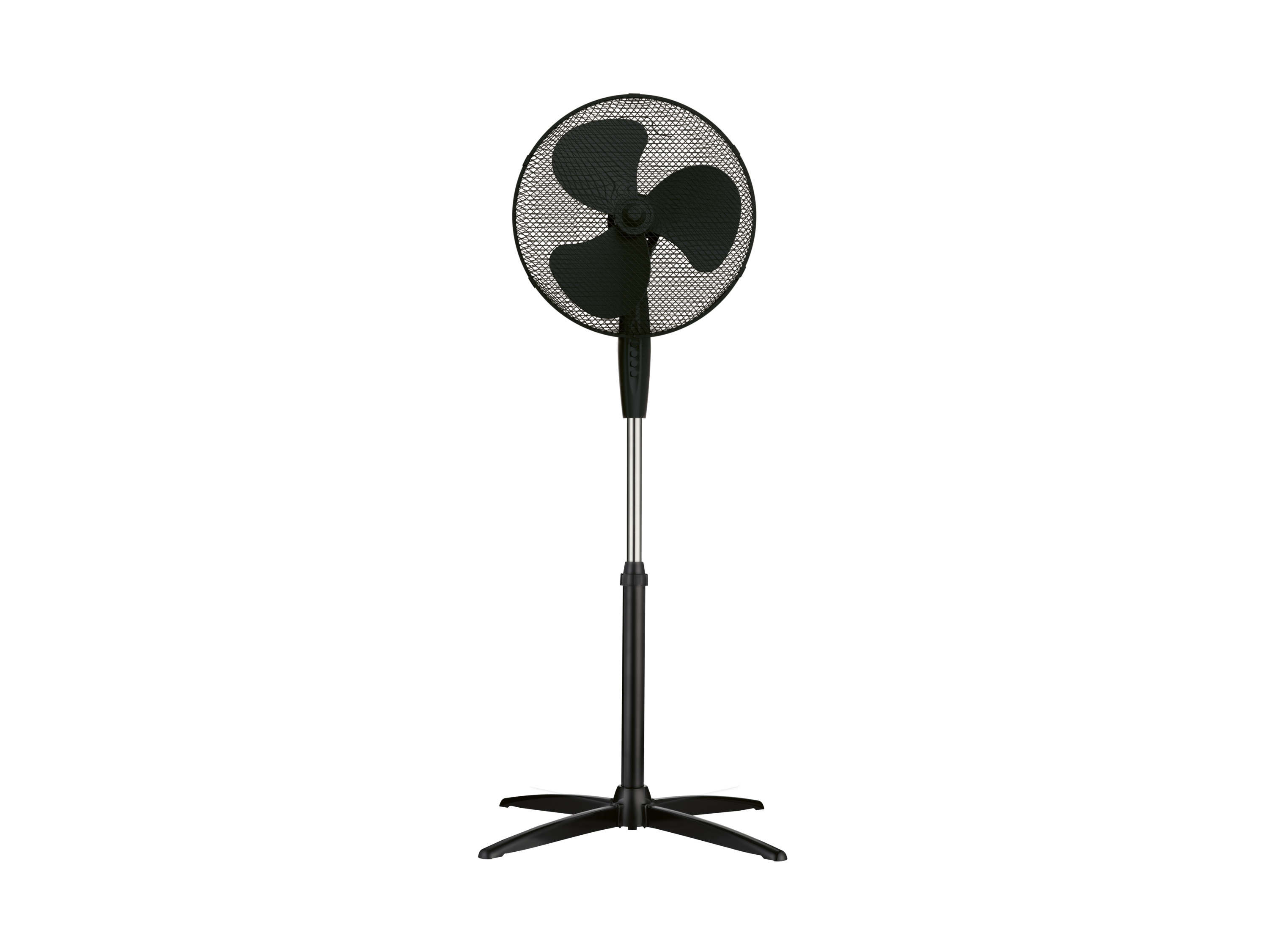 Tronic Wentylator stojący Czarny