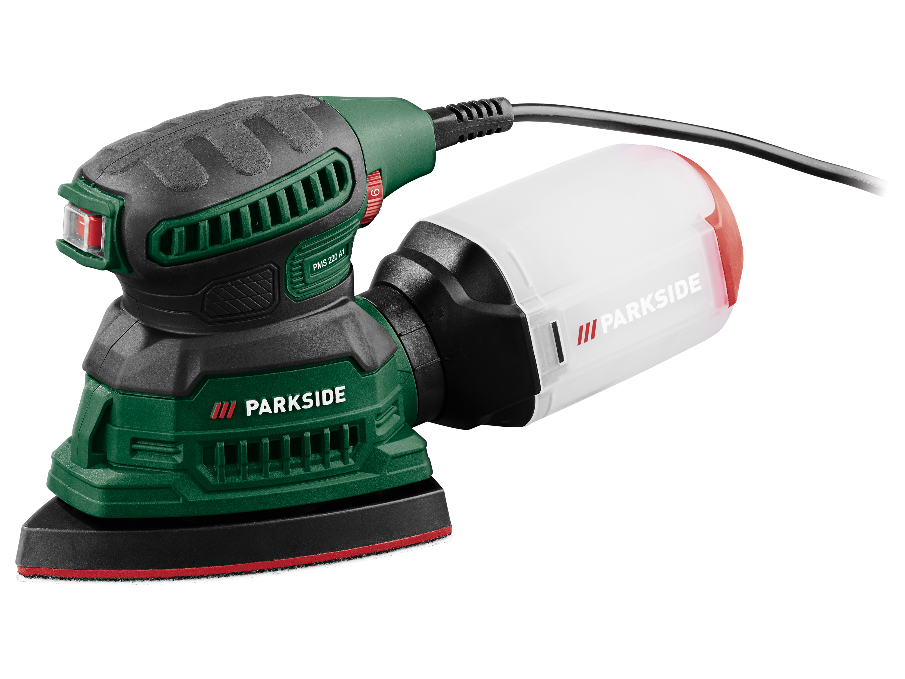 Parkside Szlifierka mimośrodowa Pexs300C3, wielofunkcyjna Pms220A1 lub oscylacyjna Pss270C3 Szlifierka wielofunkcyjna