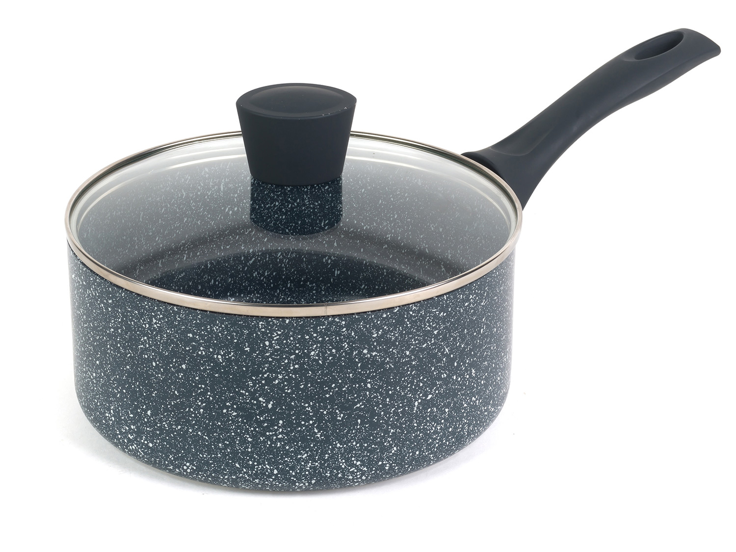 Russell Hobbs Wok / Patelnia / Rondel / Garnek aluminiowy Blue Marble Rondel, 20 cm