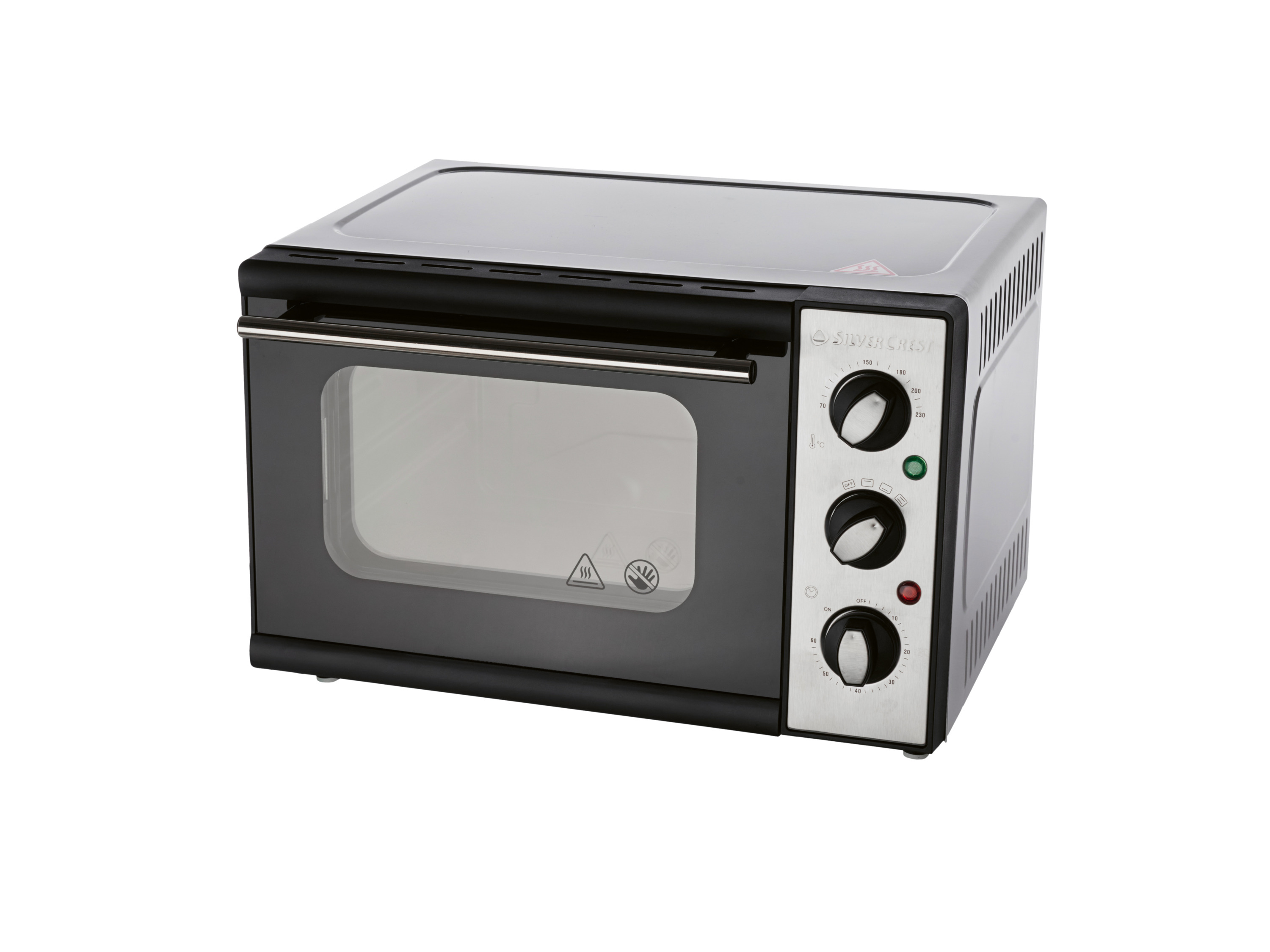 Silvercrest Mini piekarnik elektryczny z funkcją grilla, 1300 W, SGB 1200 B5