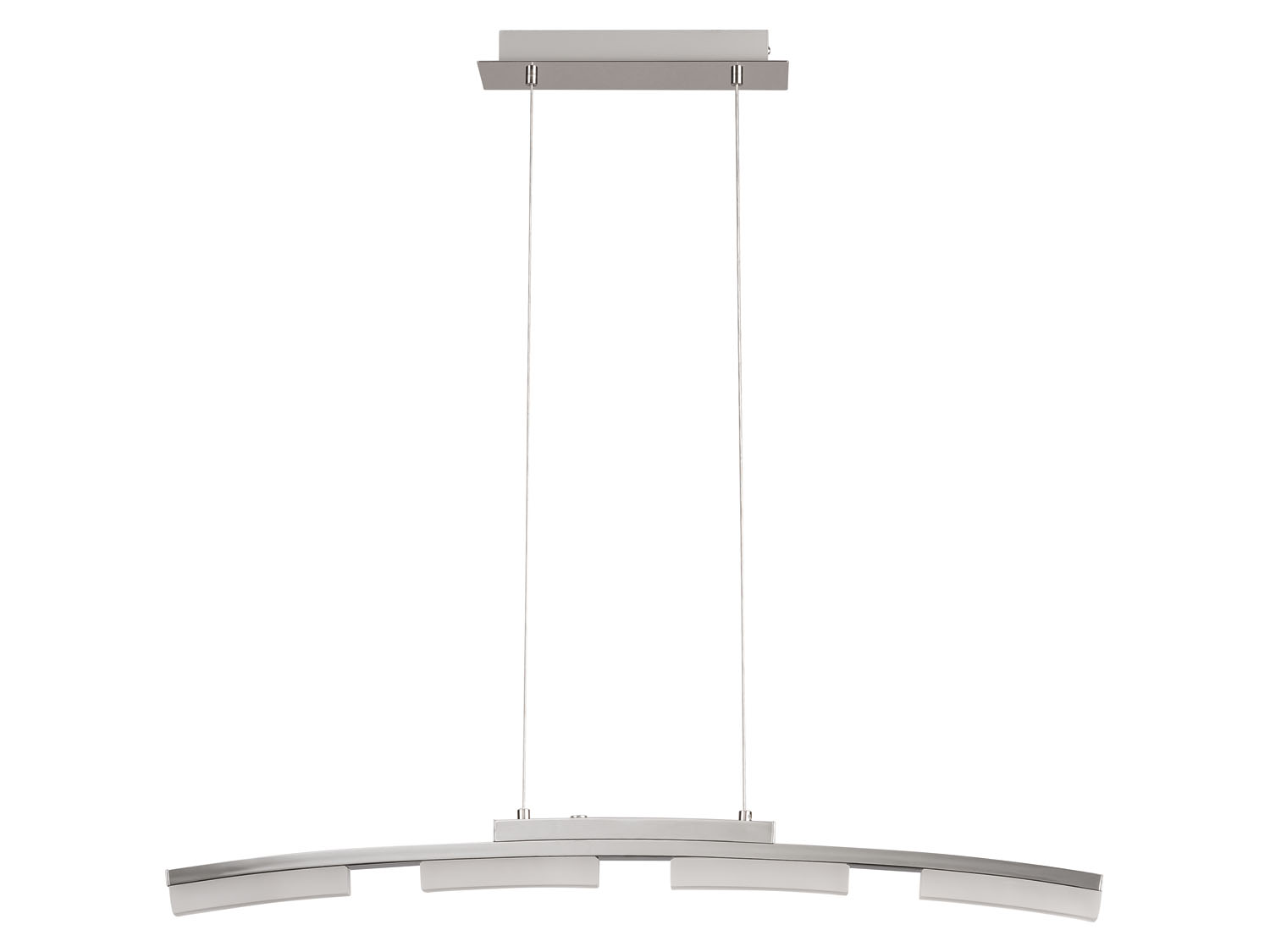 Livarno home Lampa sufitowa LED / lampa zwieszakowa Led, nieoślepiające oświetlenie Lampa sufitowa wisząca łuk