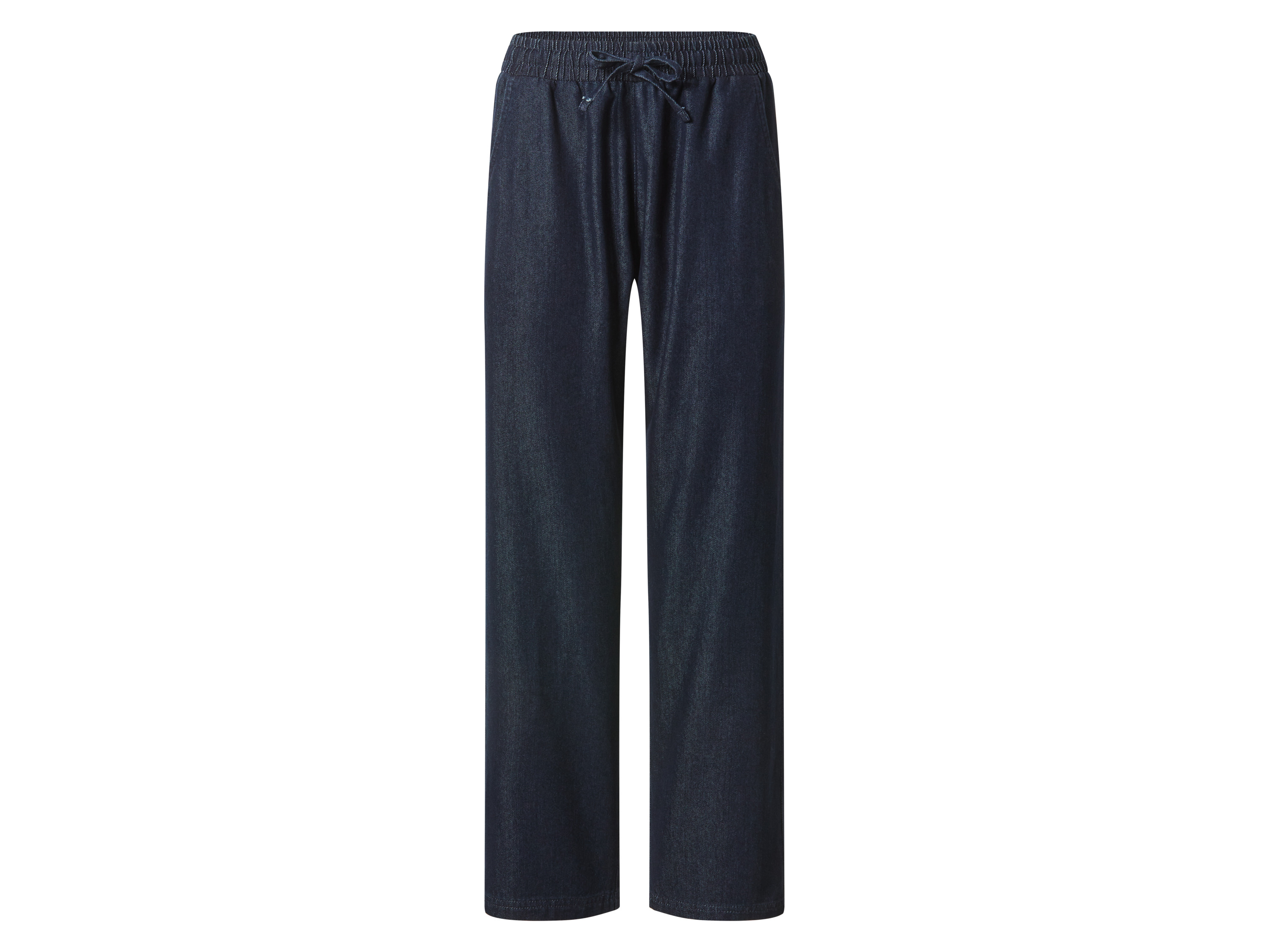 esmara Joggery jeansowe wide leg damskie Niebieski, 46