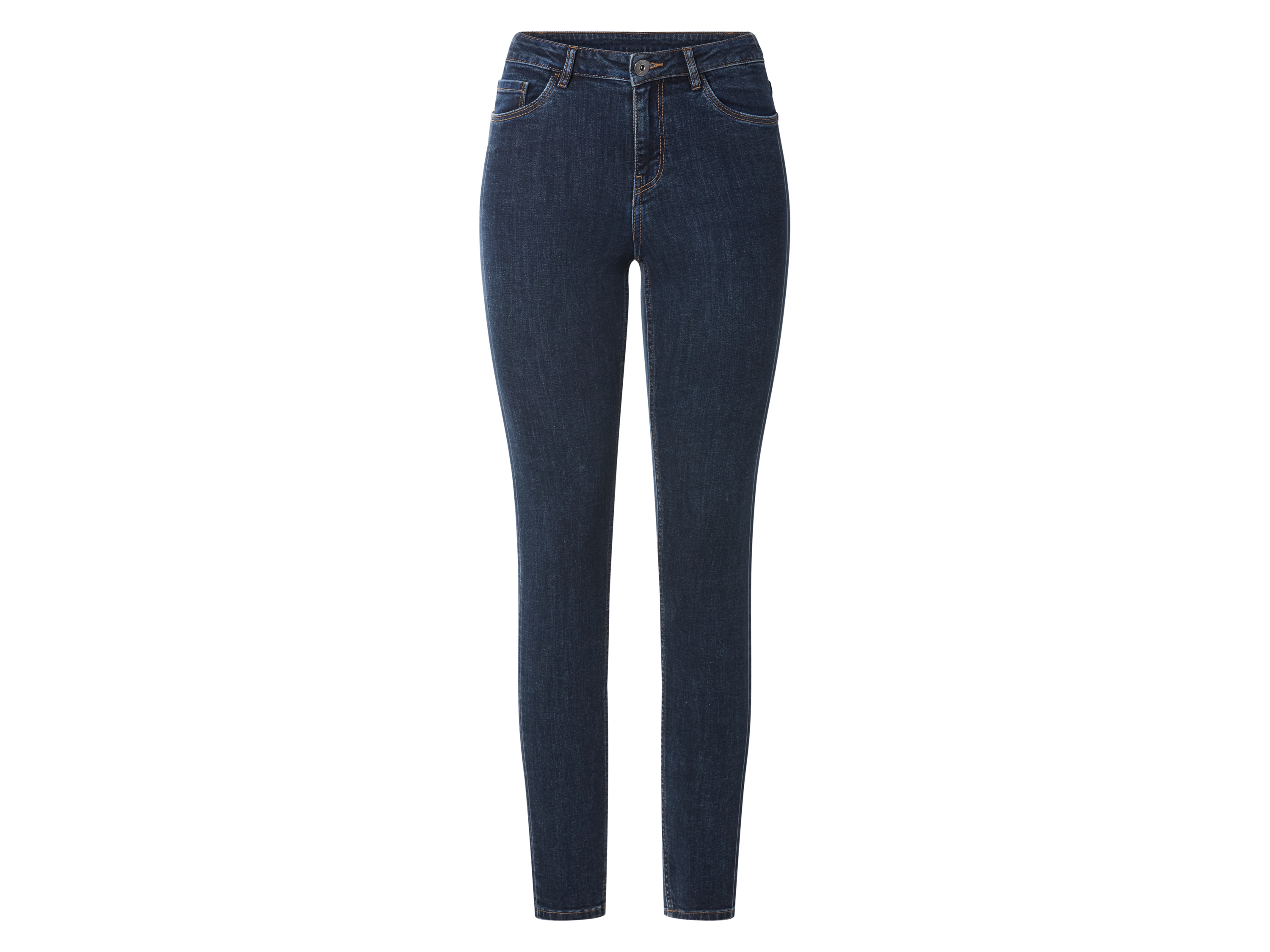 esmara Jeansy damskie super skinny fit Niebieski, 46/32