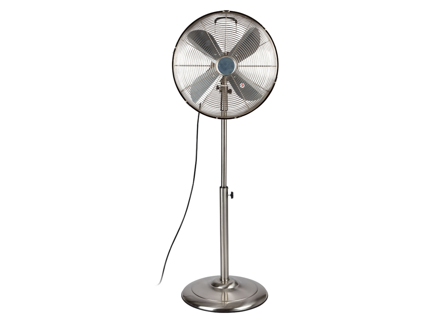 Silvercrest Wentylator stojący retro Ssvm 40 B2, 45 W Nikiel szczotkowany