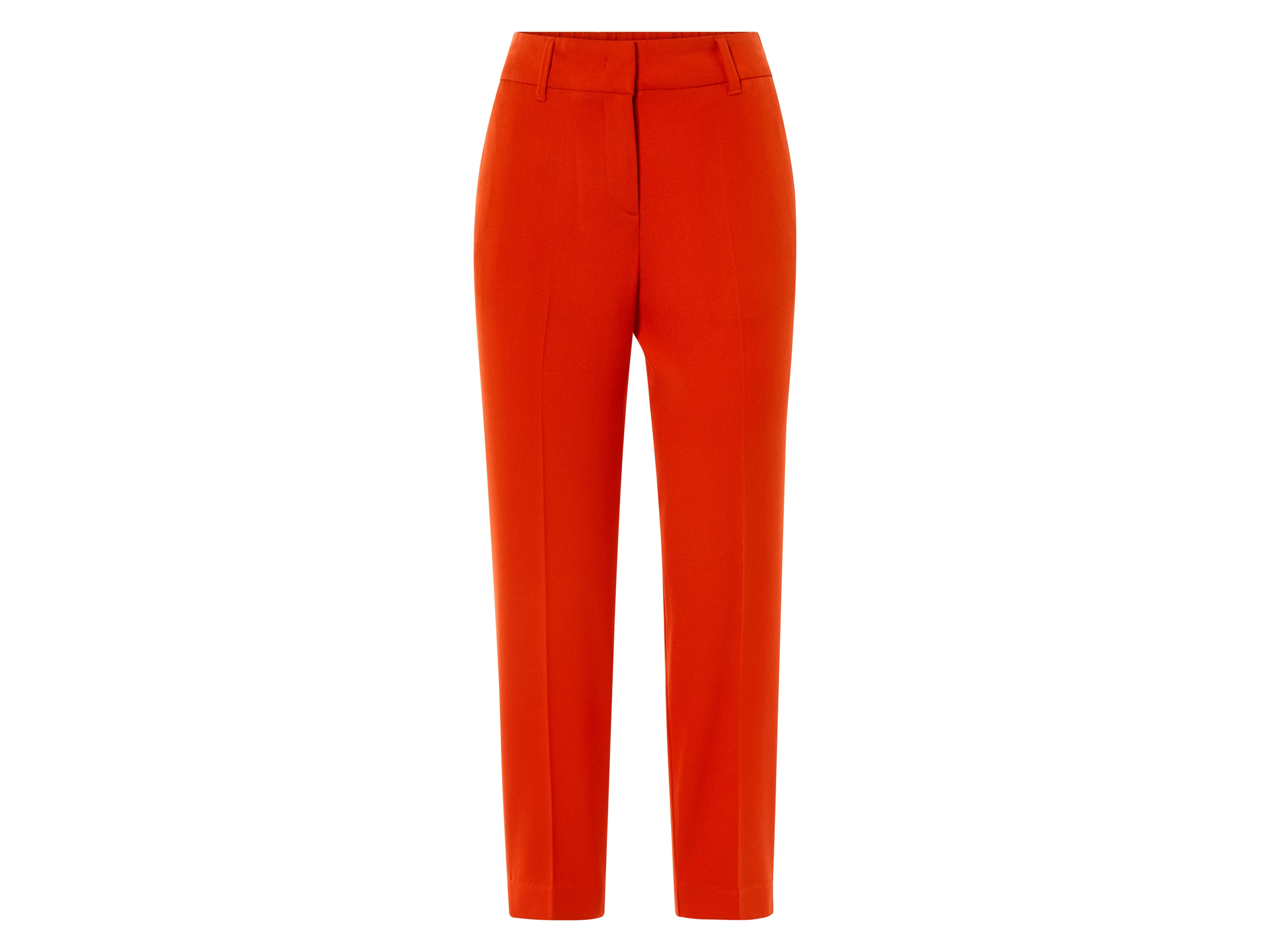 esmara Spodnie slacks damskie Czerwony, 36