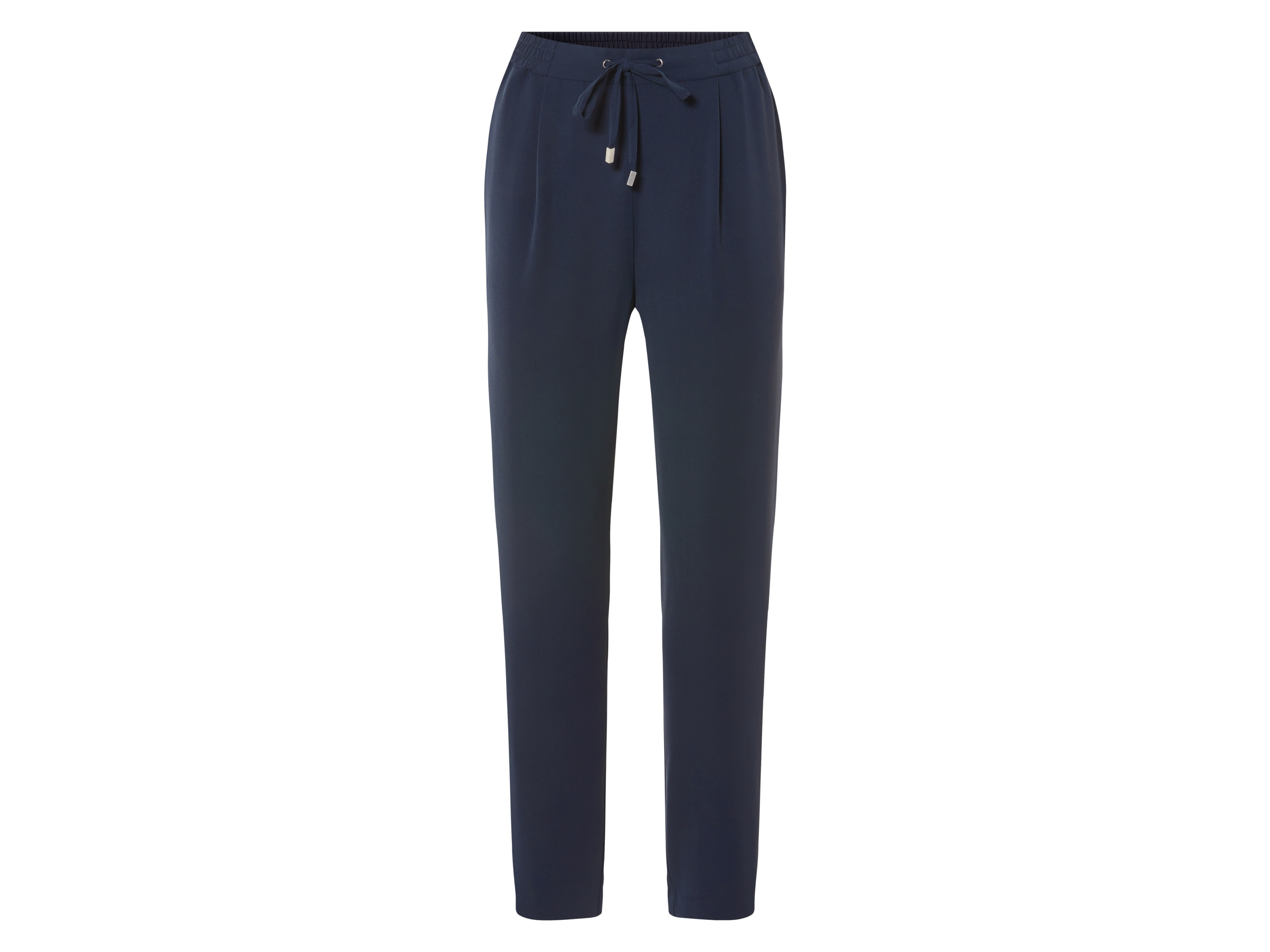 esmara Spodnie 7/8 damskie Straight fit Granatowy, 38