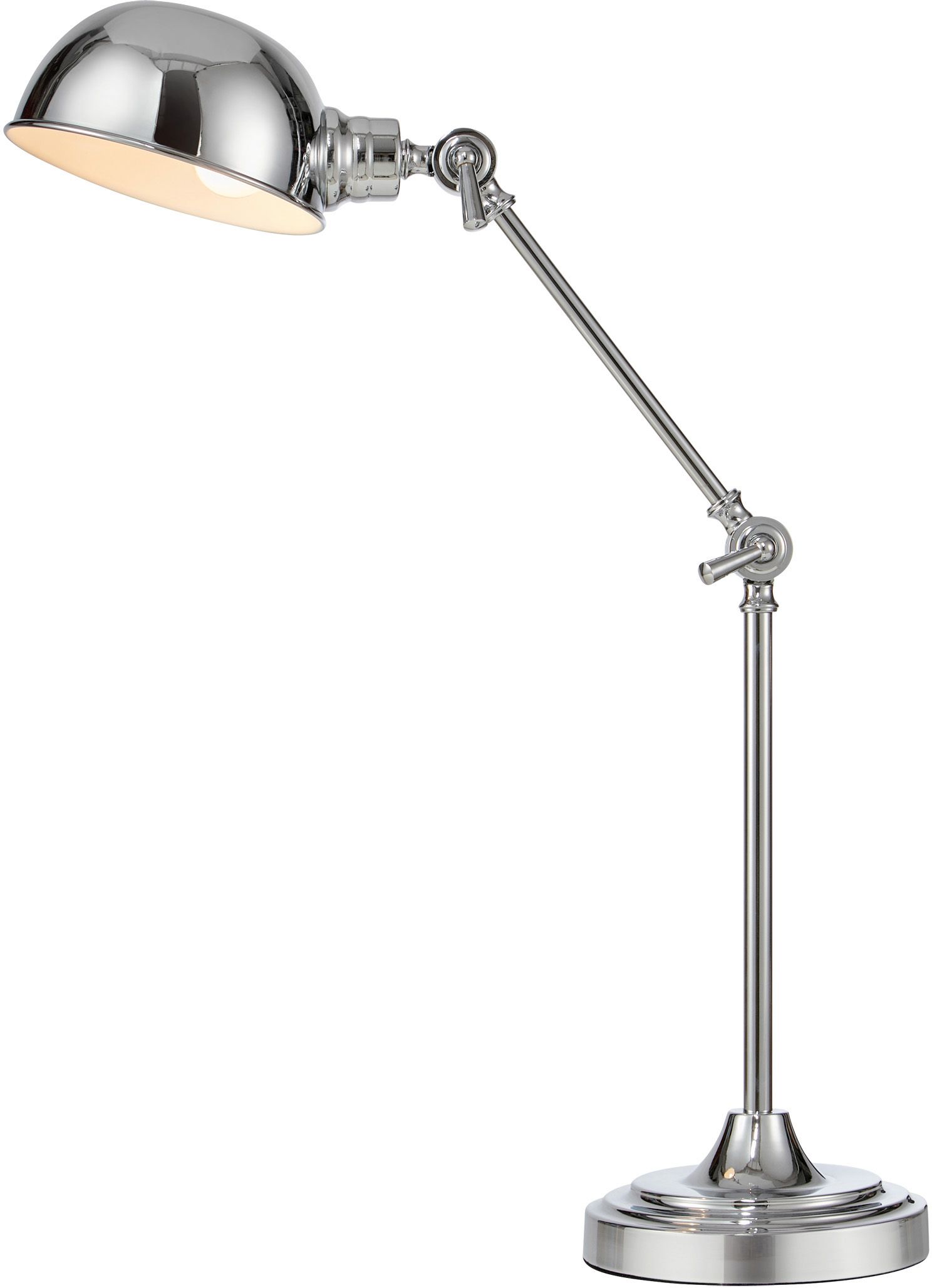 Darmowa Dostawa - Lampa biurkowa 1x40 W chrom Markslöjd Portland 108583