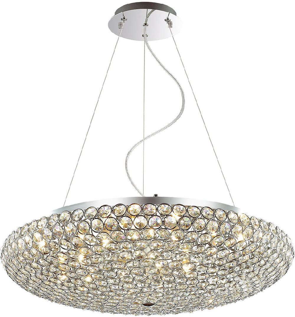 Darmowa Dostawa - Lampa wisząca x40 W chrom Italux Santo MA04995CA012